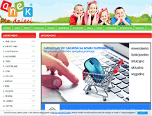 Tablet Screenshot of anek.com.pl